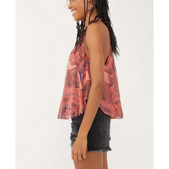 🎉LAST CHANCE🎉 NWT Free People Strawberry Tank / Meadow Combo - Picture 2 of 6
